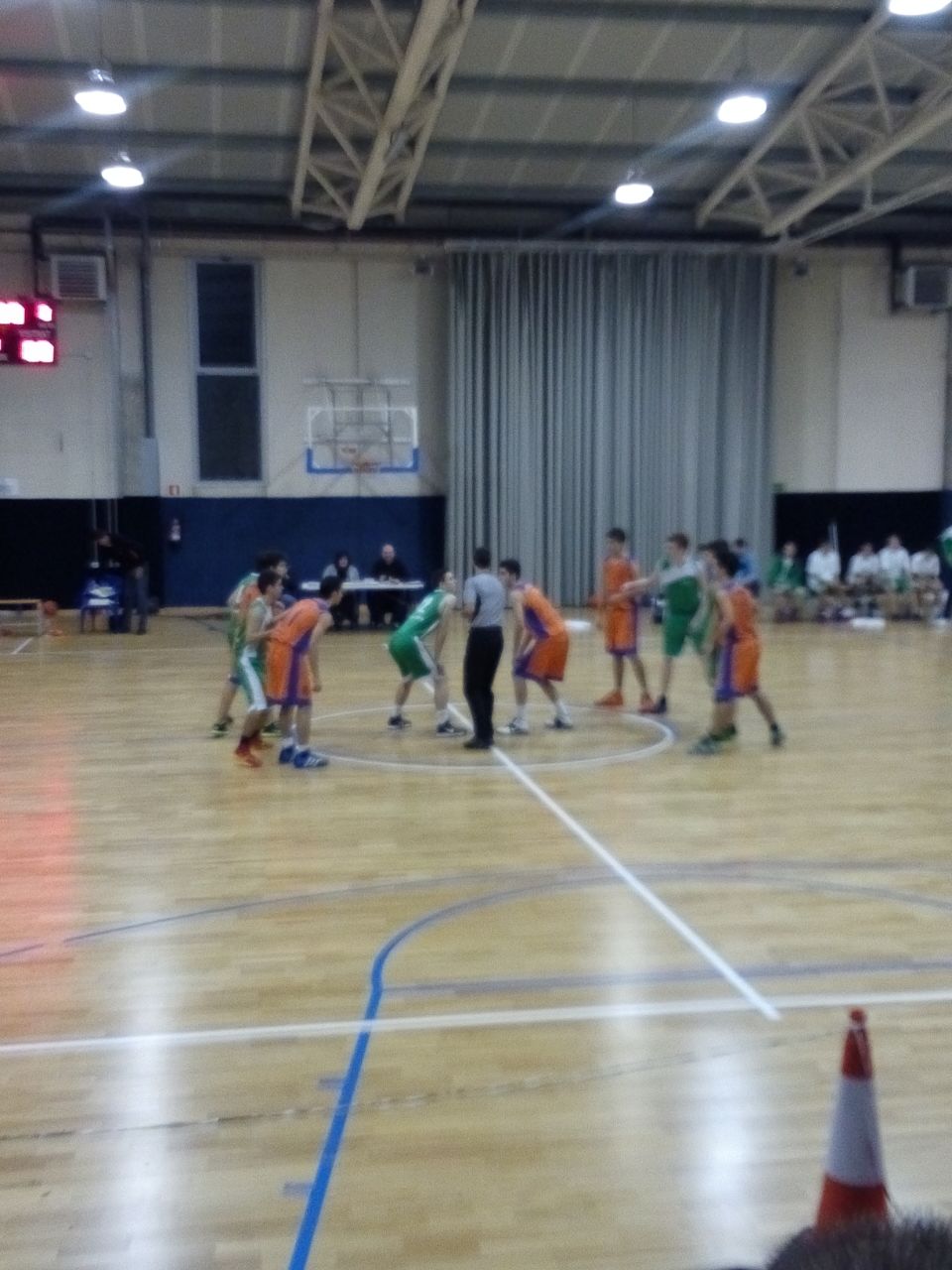 Darrer partit primera fase. Cadet Masculí StereoMovil. Temp.2014-2015 Club Bàsquet Bellpuig
